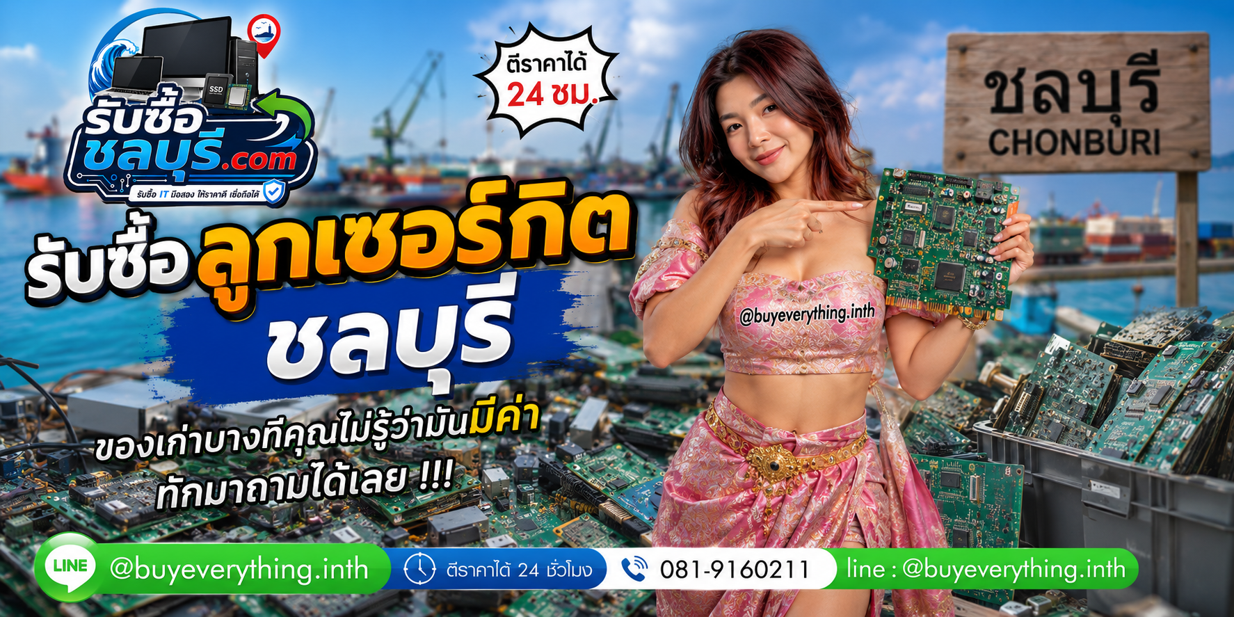 รับซื้อ ลูกเซอร์กิต ชลบุรี ติดต่อไลน์ ตีราคา 24 ชั่วโมง