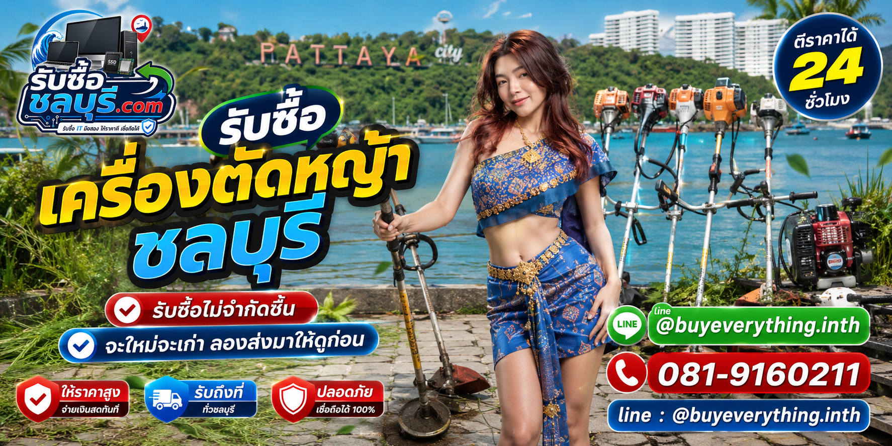 รับซื้อเครื่องตัดหญ้าชลบุรี ของเก่าบางทีคุณไม่รู้ว่ามันมีค่า
