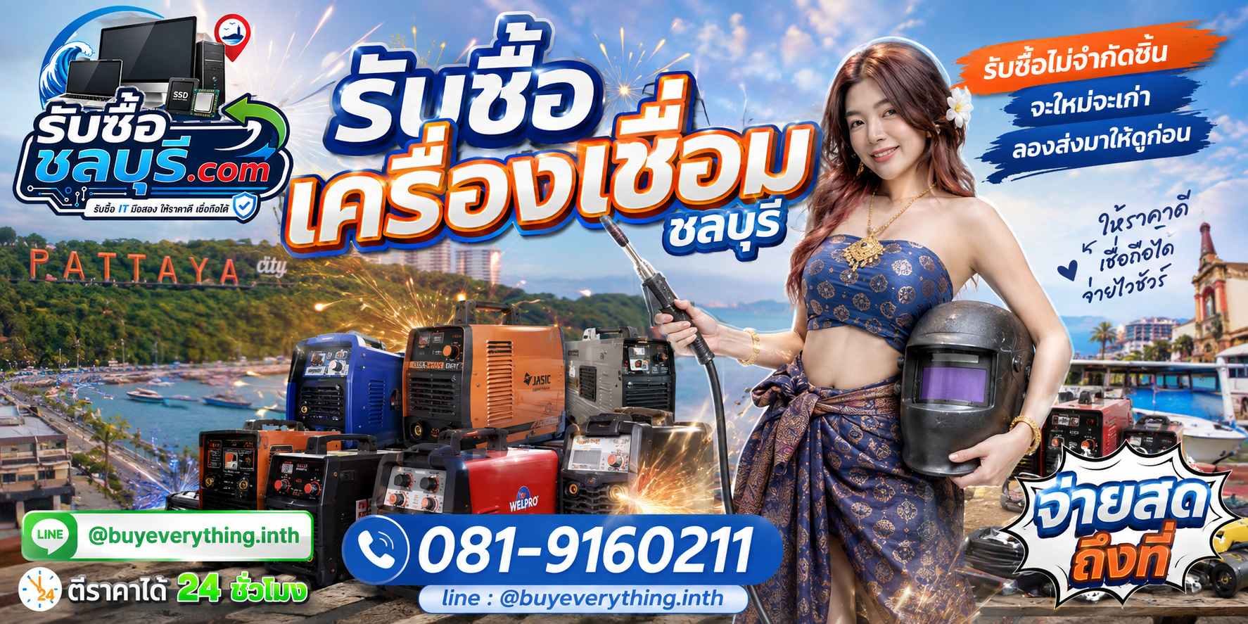 รับซื้อเครื่องเชื่อมชลบุรี ของเก่าบางทีคุณไม่รู้ว่ามันมีค่า