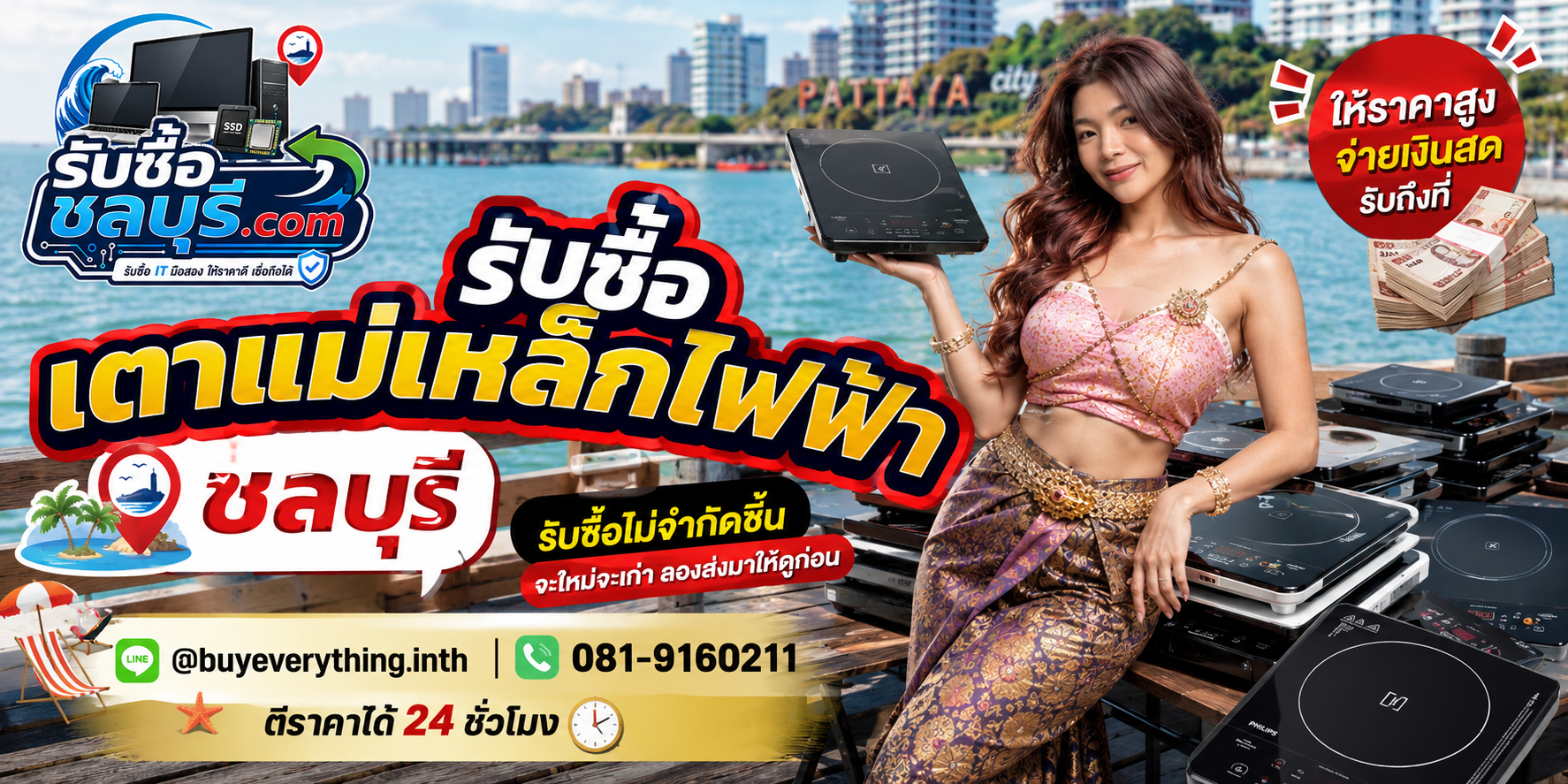 รับซื้อ เตาแม่เหล็กไฟฟ้า ชลบุรี ของเก่าบางทีคุณไม่รู้ว่ามันมีค่า