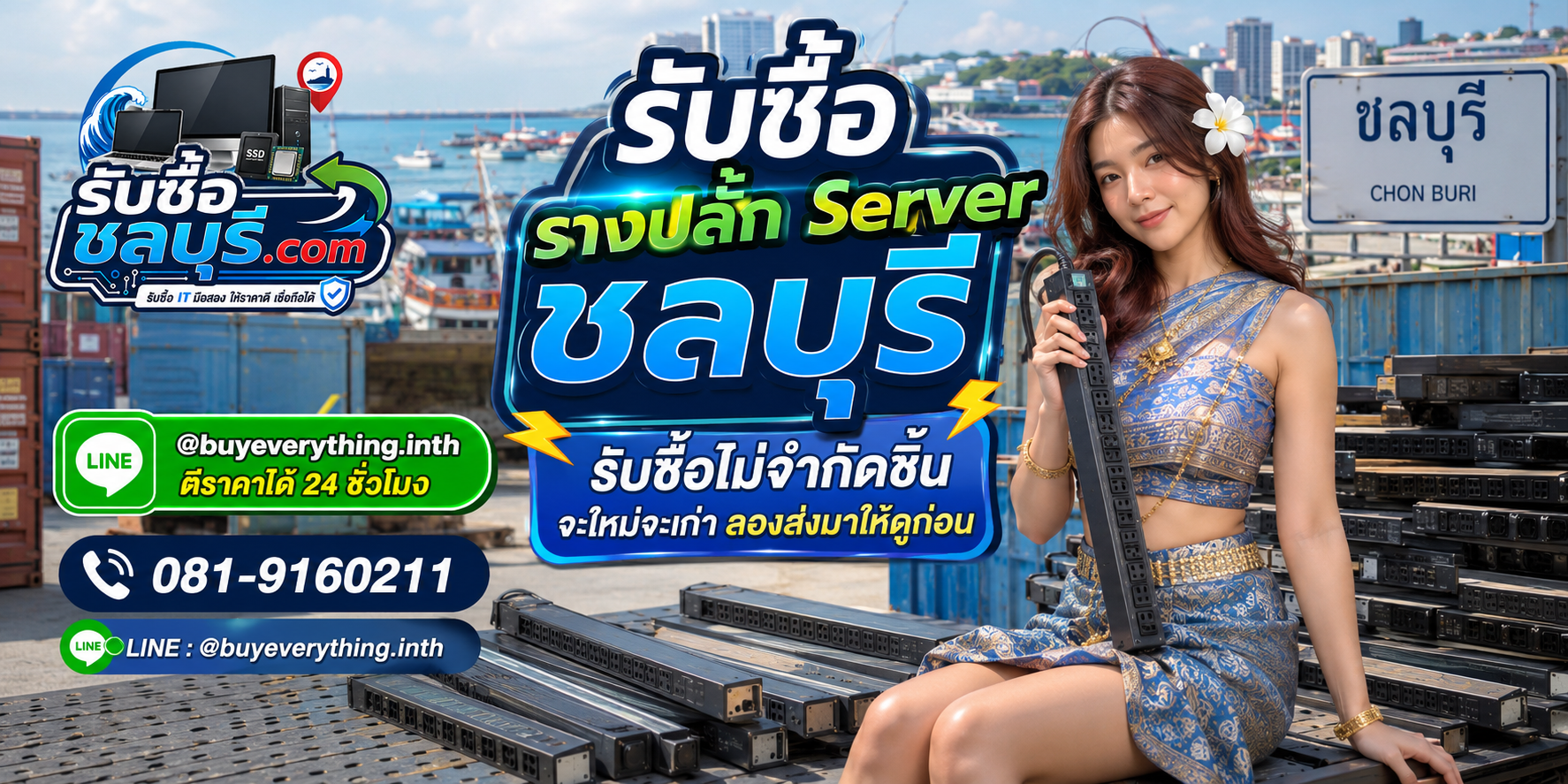 รับซื้อรางปลั๊ก Server ชลบุรี ของเก่าบางทีคุณไม่รู้ว่ามันมีค่า