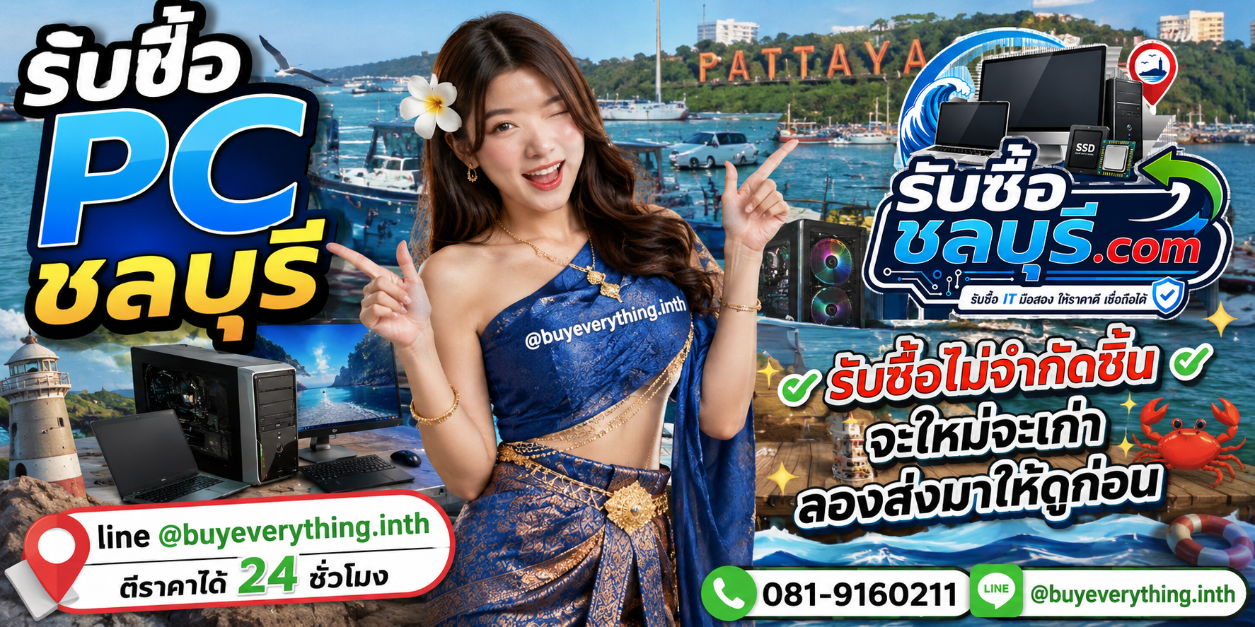 รับซื้อ PC ชลบุรี ของเก่าบางทีคุณไม่รู้ว่ามันมีค่า